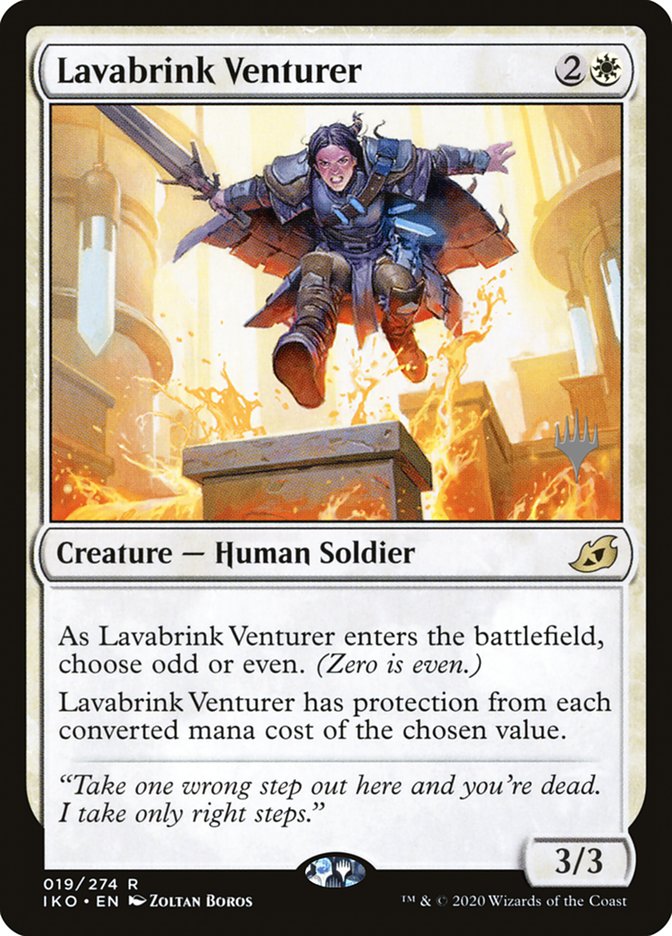 Lavabrink Venturer (Promo Pack) [Ikoria: Lair of Behemoths Promos] | Good Games Morley