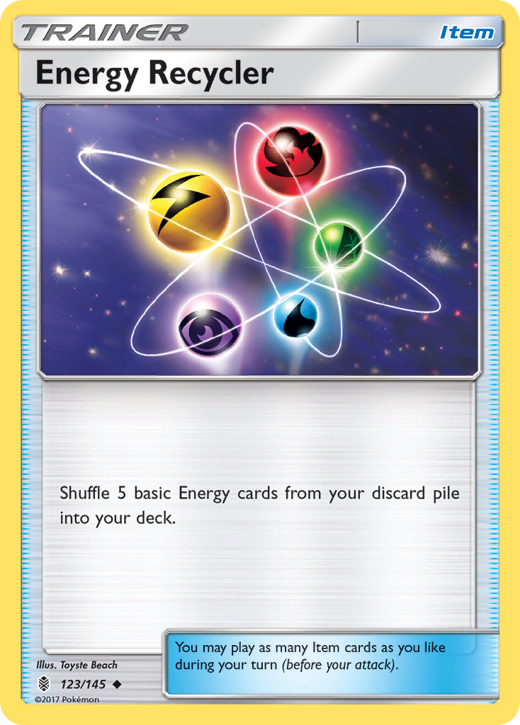 Energy Recycler (123/145) [Sun & Moon: Guardians Rising] | Good Games Morley