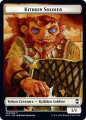 Kithkin Soldier // Pegasus Double-Sided Token [Kaldheim Commander Tokens] | Good Games Morley