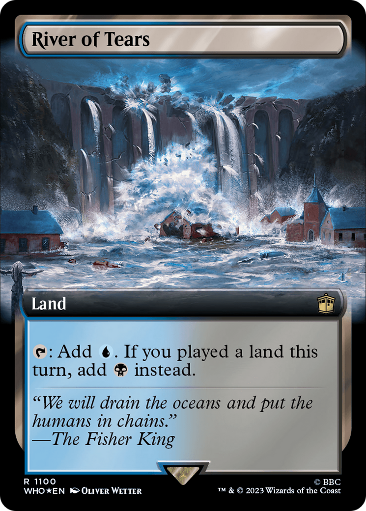 River of Tears (Extended Art) (Surge Foil) [Doctor Who] | Good Games Morley