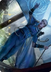 Inga Rune-Eyes Art Card (Gold-Stamped Signature) [Kaldheim Art Series] | Good Games Morley