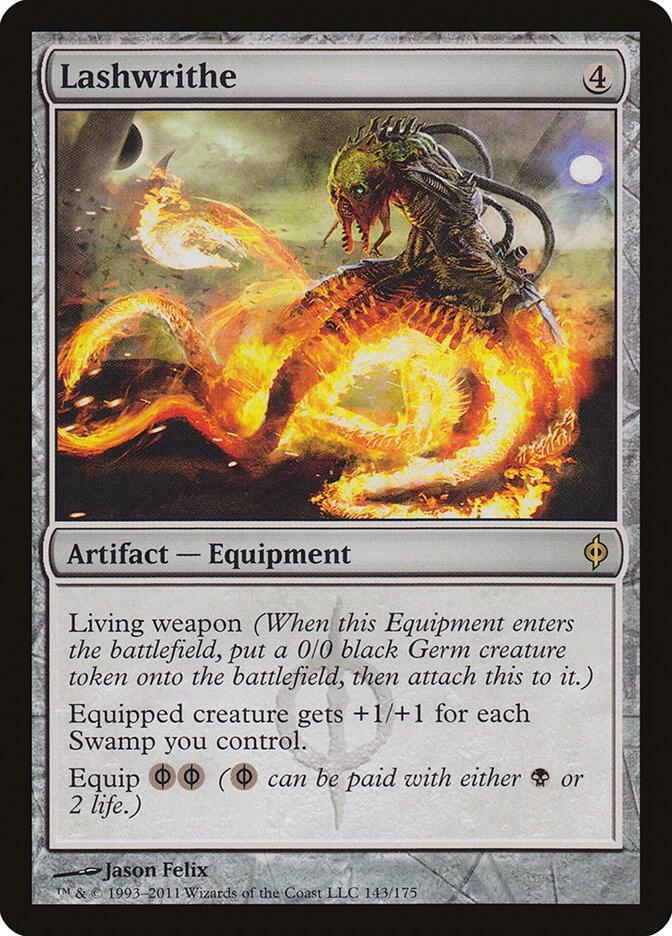 Lashwrithe 143/175 (New Phyrexia)  | Good Games Morley
