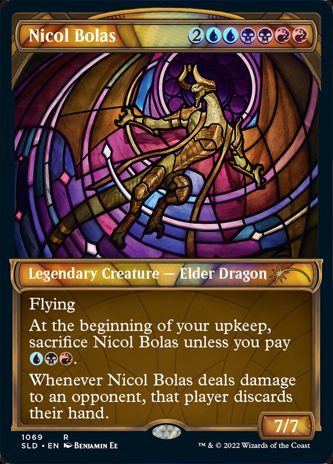 Nicol Bolas (Showcase Textured) [Secret Lair Drop Series] | Good Games Morley