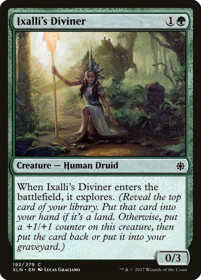Ixalli's Diviner 192/279 (Ixalan)  - Foil | Good Games Morley
