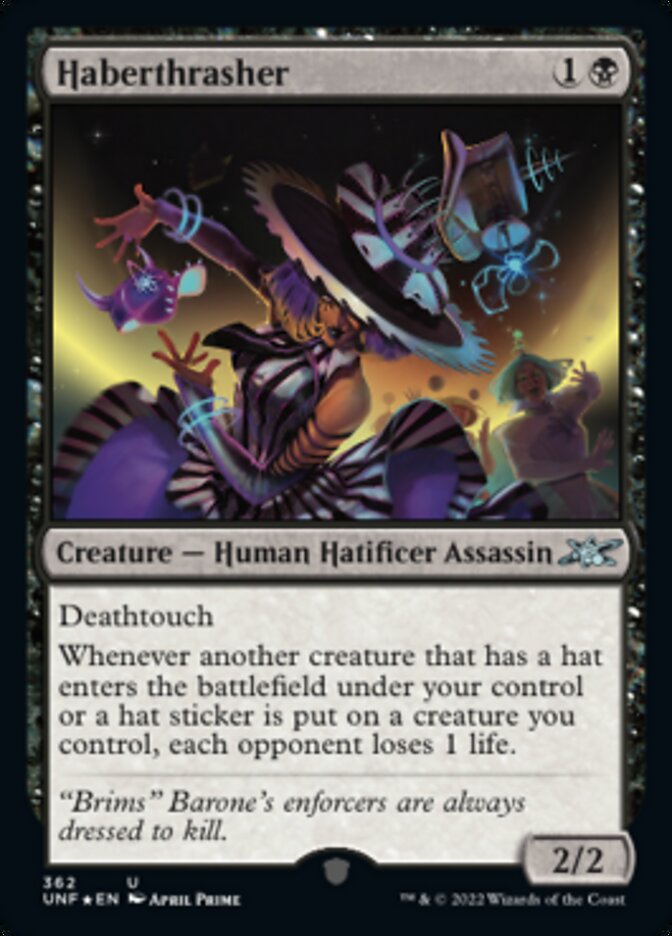 Haberthrasher (Galaxy Foil) [Unfinity] | Good Games Morley