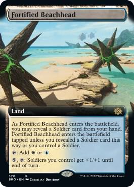 Fortified Beachhead Extended Art 370/287 (The Brothers' War)  | Good Games Morley