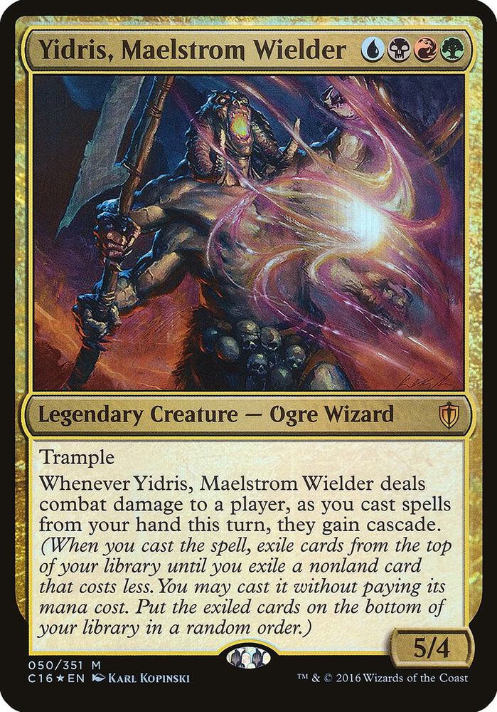 Yidris, Maelstrom Wielder 50/351 (Oversize Cards)  - Foil | Good Games Morley