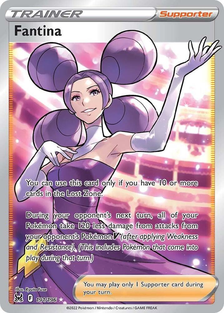 Fantina 191/196 (SWSH11: Lost Origin)  - Holofoil | Good Games Morley