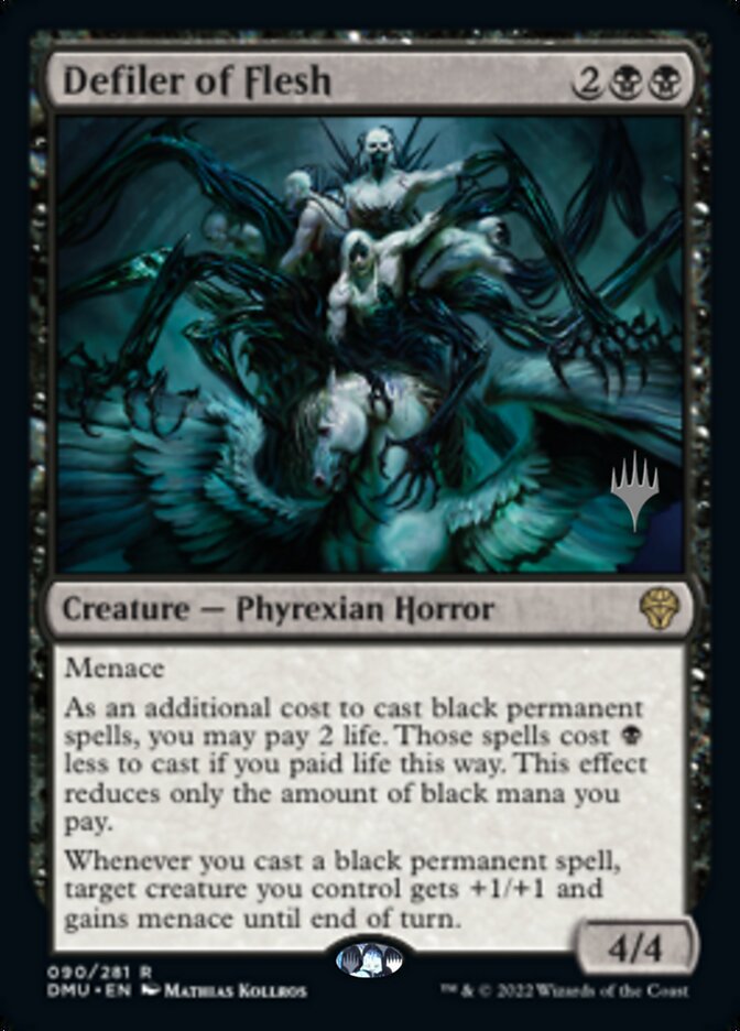 Defiler of Flesh (Promo Pack) [Dominaria United Promos] | Good Games Morley