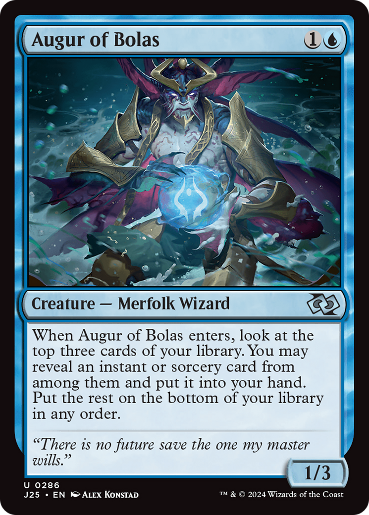 Augur of Bolas [Foundations Jumpstart] | Good Games Morley