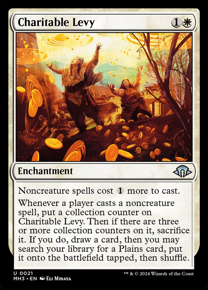 Charitable Levy 21/319 (Modern Horizons 3)  - Foil | Good Games Morley