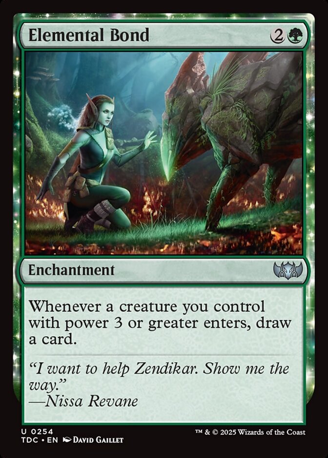 Elemental Bond 254 (Commander: Tarkir: Dragonstorm)  | Good Games Morley