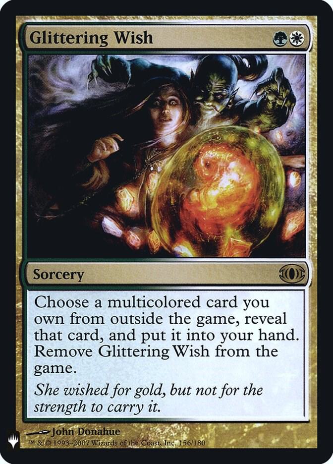 Glittering Wish 156 (The List Reprints)  - Foil | Good Games Morley