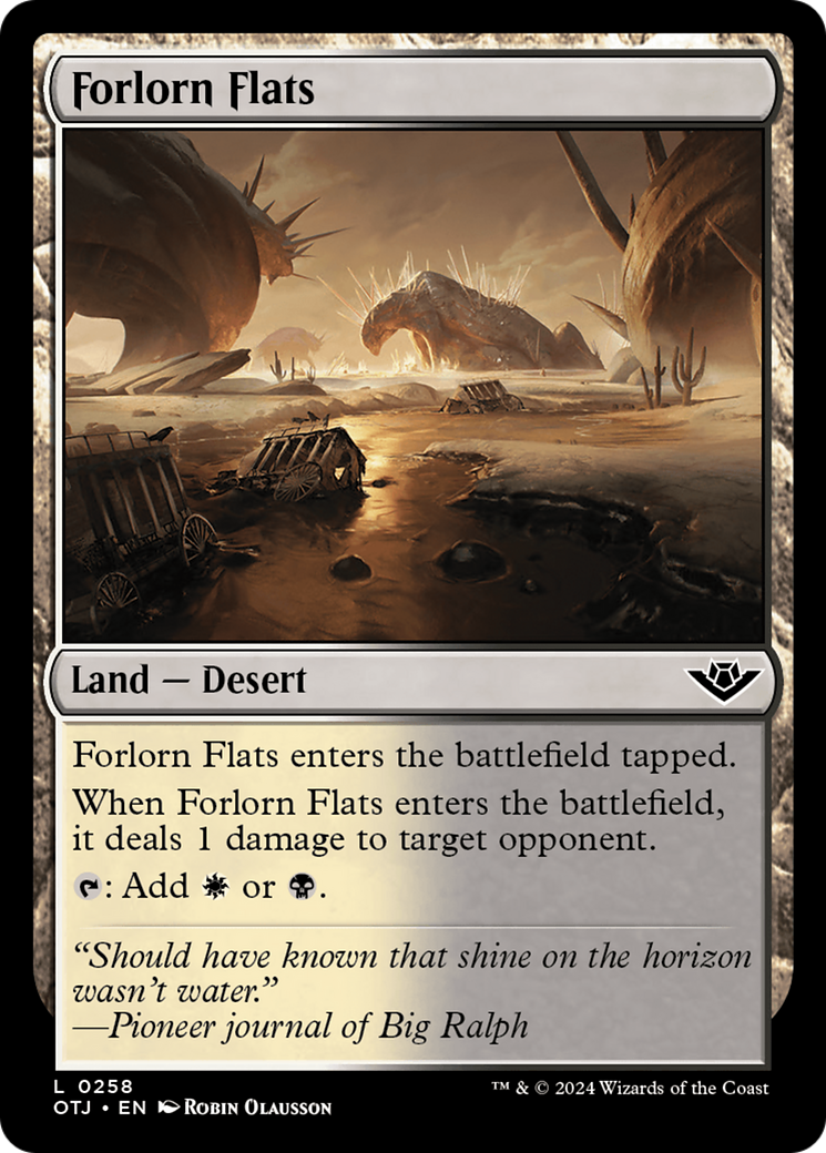 Forlorn Flats [Outlaws of Thunder Junction] | Good Games Morley