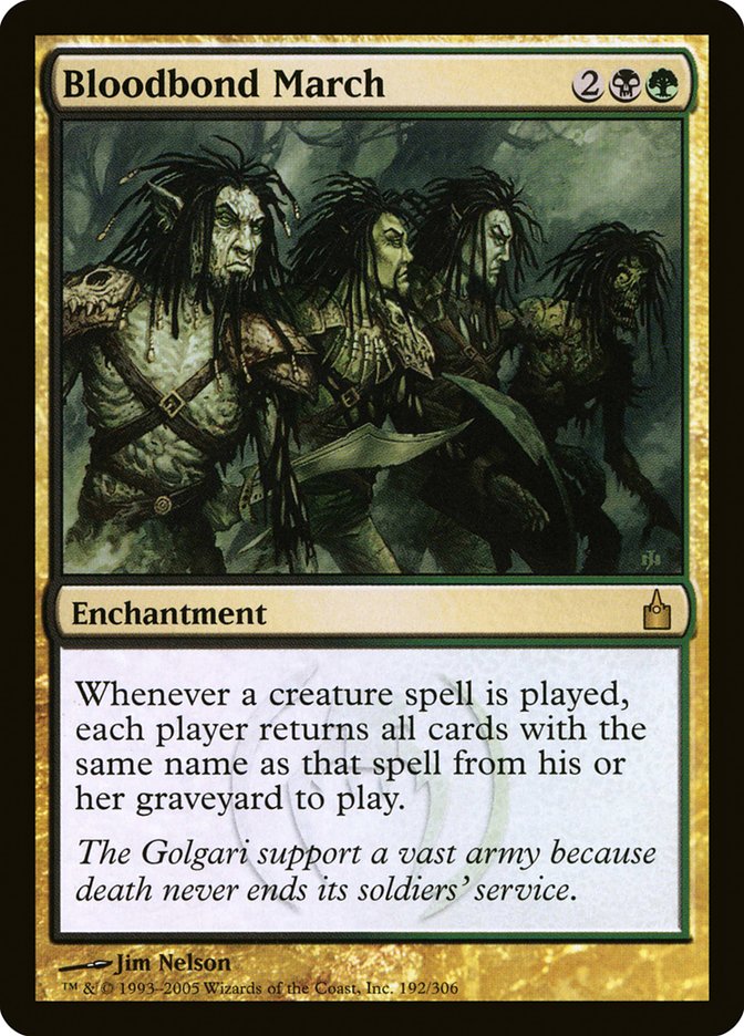 Bloodbond March 192/306 (Ravnica: City of Guilds)  | Good Games Morley