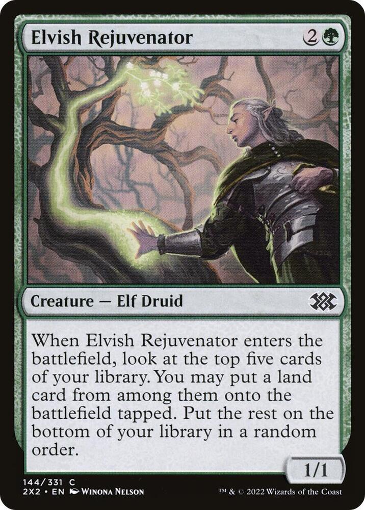 Elvish Rejuvenator 144/331 (Double Masters 2022)  - Foil | Good Games Morley