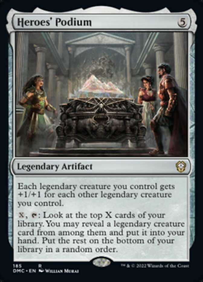 Heroes' Podium [Dominaria United Commander] | Good Games Morley