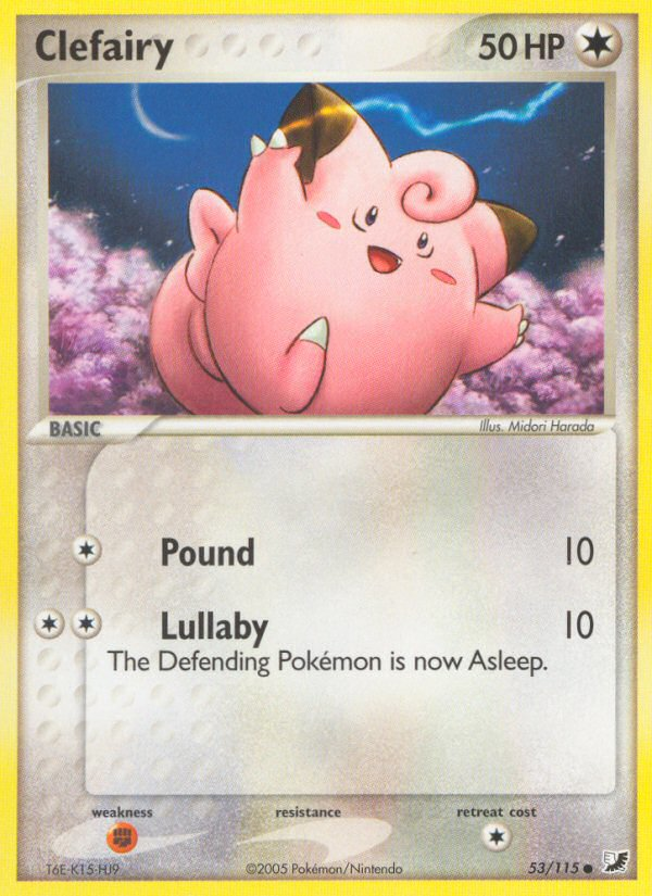 Clefairy (53/115) [EX: Unseen Forces] | Good Games Morley