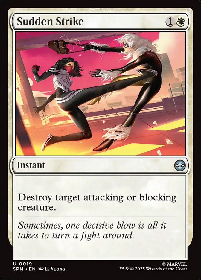 Sudden Strike 19 (Marvel's Spider-Man)  - Foil | Good Games Morley