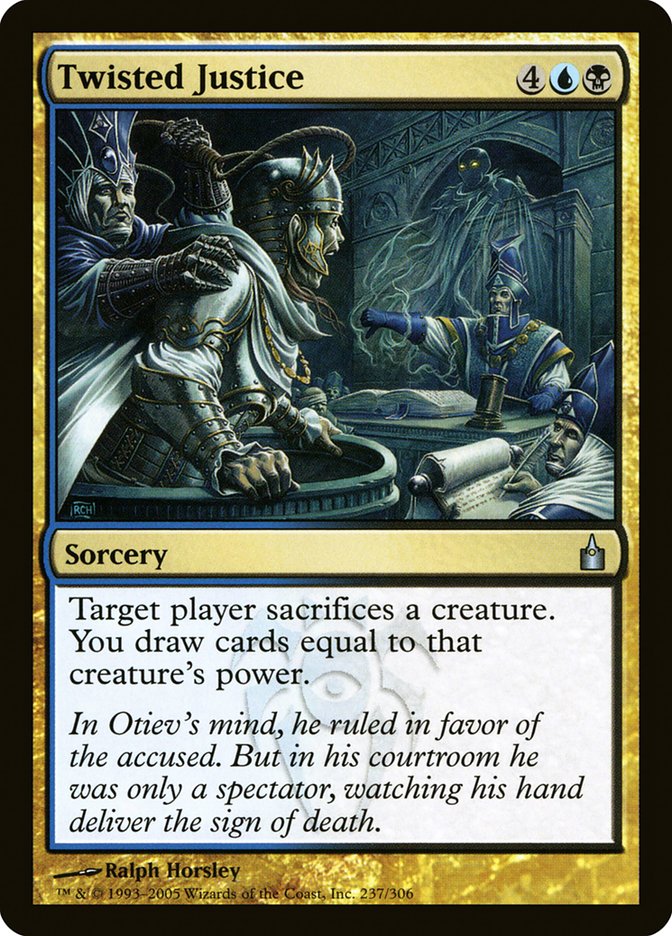 Twisted Justice 237/306 (Ravnica: City of Guilds)  - Foil | Good Games Morley
