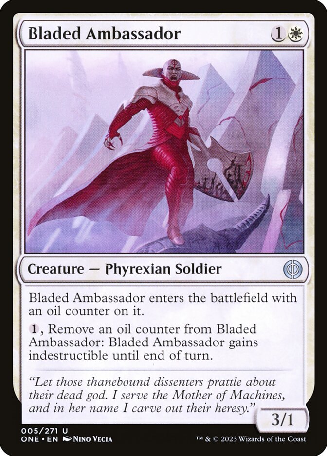 Bladed Ambassador 5 (Phyrexia: All Will Be One)  | Good Games Morley