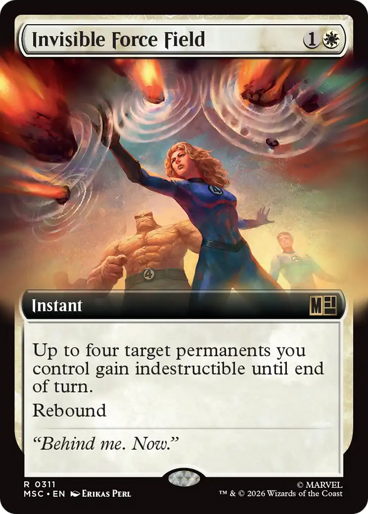 Invisible Force Field (Extended Art) [Marvel Super Heroes Commander] | Good Games Morley