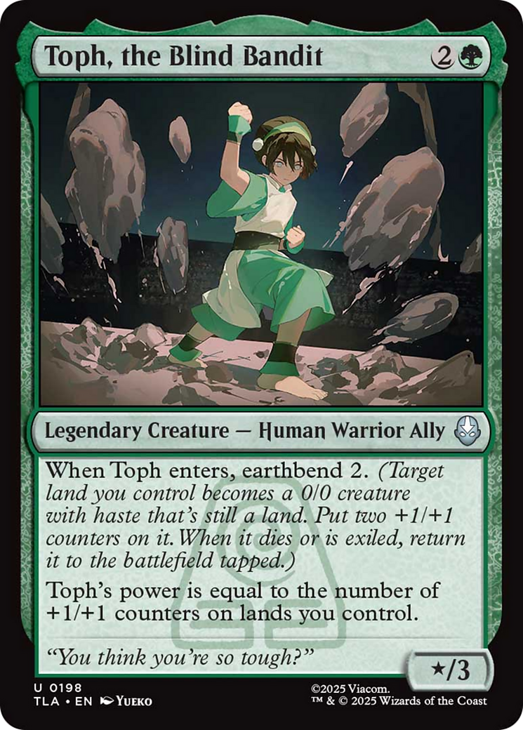 Toph, the Blind Bandit [Avatar: The Last Airbender] | Good Games Morley