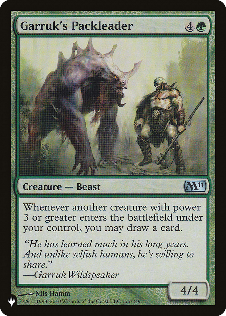 Garruk's Packleader [The List] | Good Games Morley
