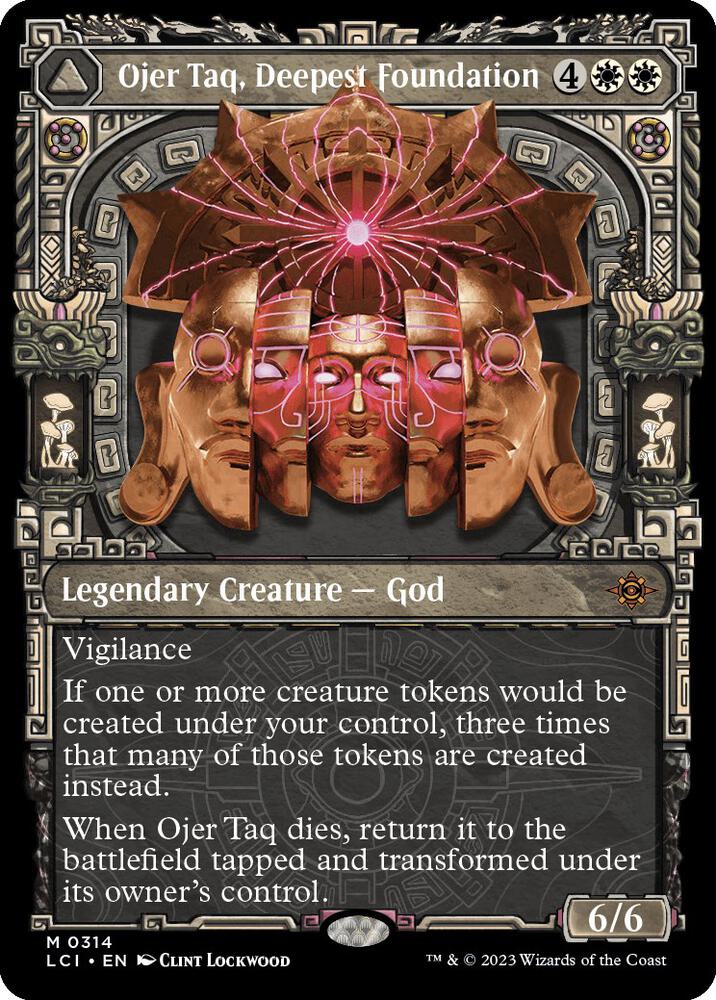 Ojer Taq, Deepest Foundation // Temple of Civilization 314/291 (The Lost Caverns of Ixalan)  - Showcase | Good Games Morley