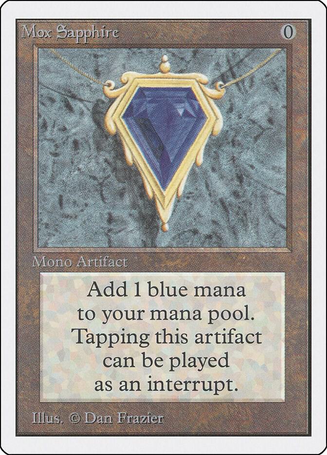 Mox Sapphire 266/302 (Unlimited Edition)  | Good Games Morley