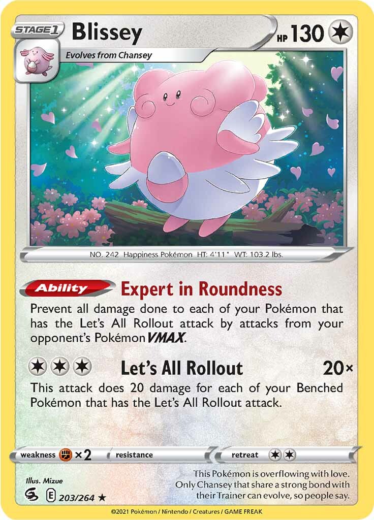 Blissey (203/264) [Sword & Shield: Fusion Strike] | Good Games Morley