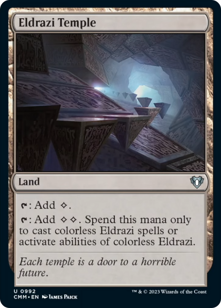 Eldrazi Temple [Commander Masters] | Good Games Morley