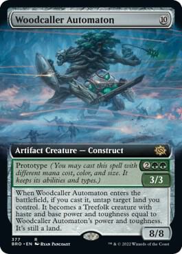 Woodcaller Automaton Extended Art 377/287 (The Brothers' War)  | Good Games Morley