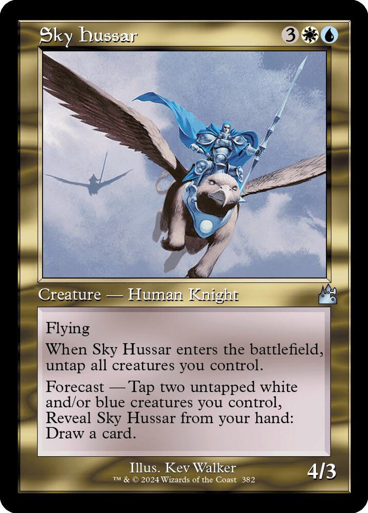 Sky Hussar 382/291 (Ravnica Remastered)  - Retro Foil | Good Games Morley