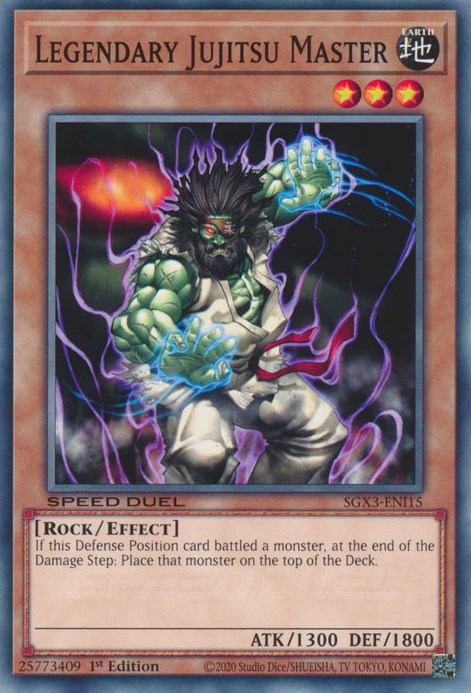 Legendary Jujitsu Master [SGX3-ENI15] Common | Good Games Morley