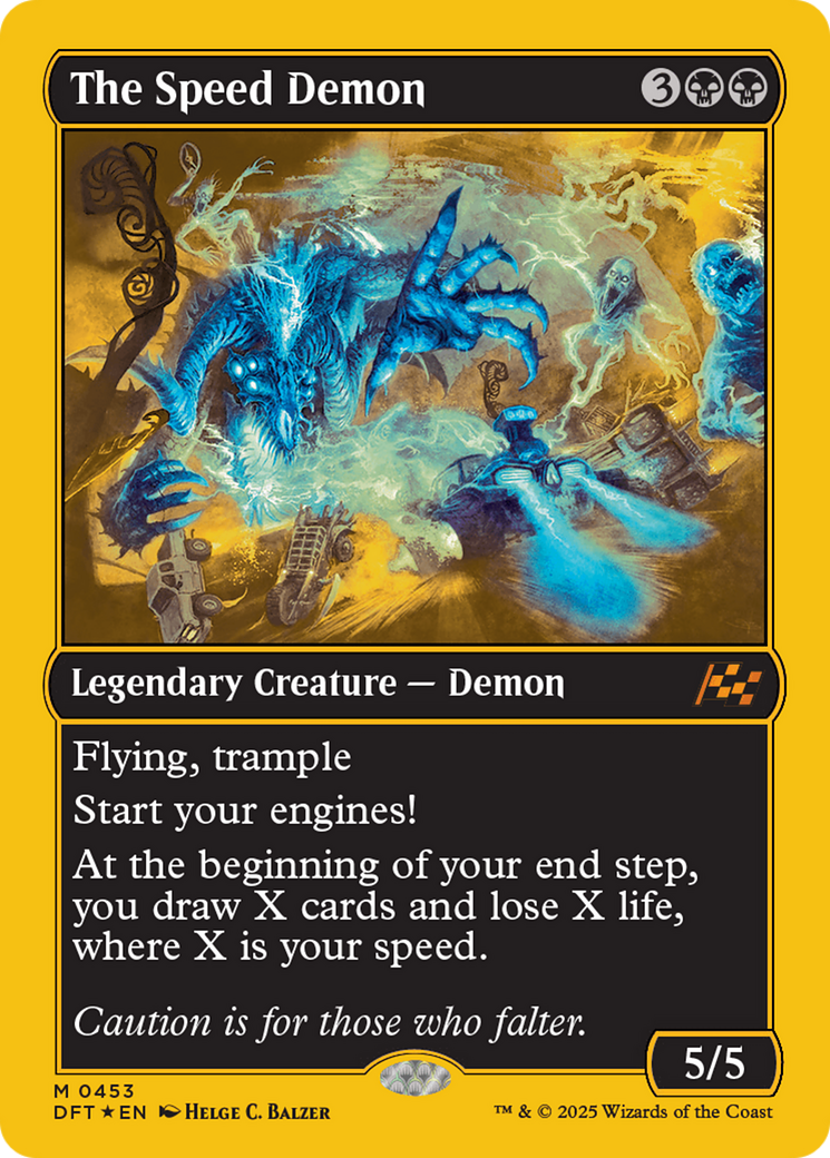 The Speed Demon (First-Place Foil) [Aetherdrift] | Good Games Morley