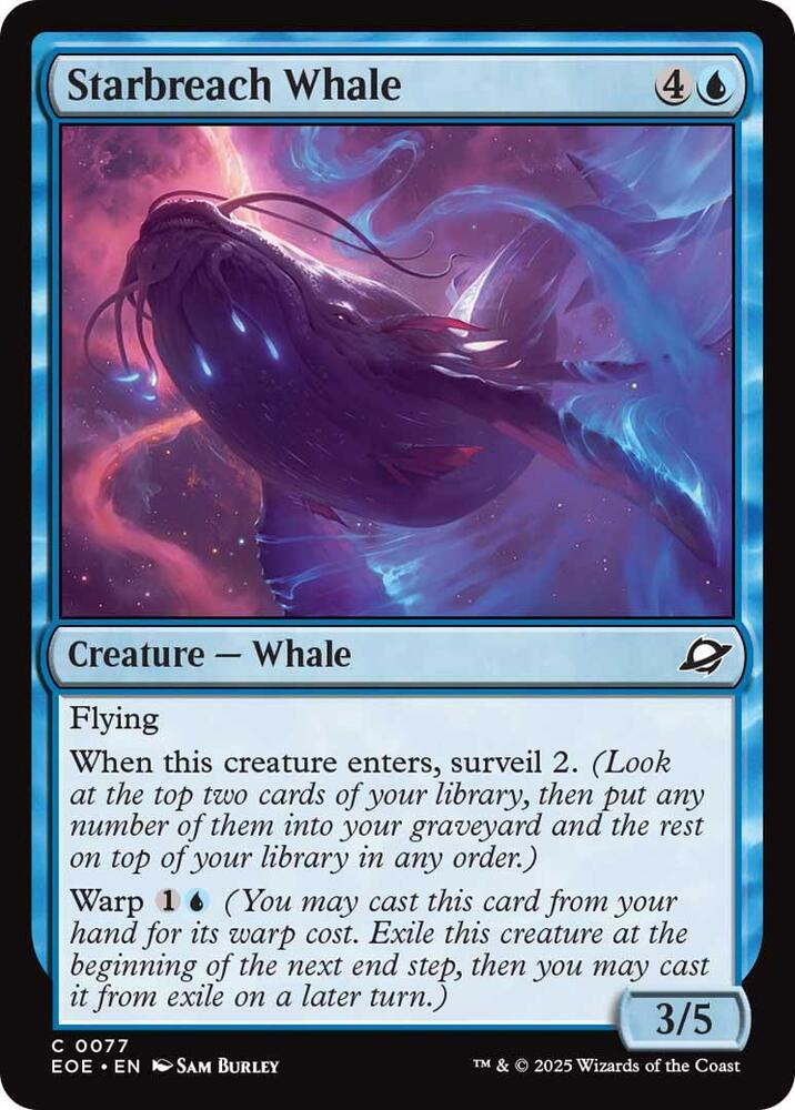 Starbreach Whale 77/276 (Edge of Eternities)  - Foil | Good Games Morley