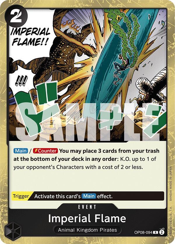 Imperial Flame OP08-094 (Two Legends)  - Foil | Good Games Morley