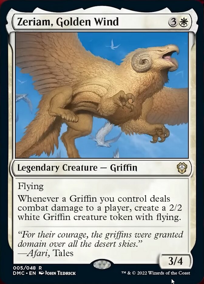 Zeriam, Golden Wind [Dominaria United Commander] | Good Games Morley