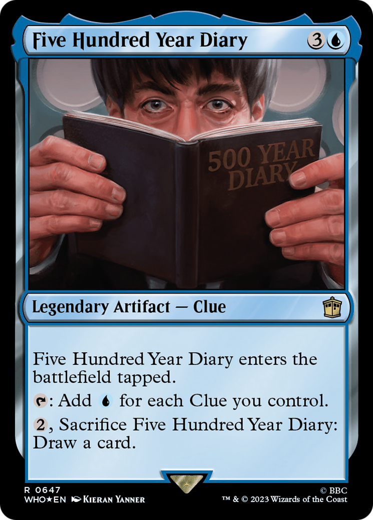 Five Hundred Year Diary (Surge Foil) [Doctor Who] | Good Games Morley