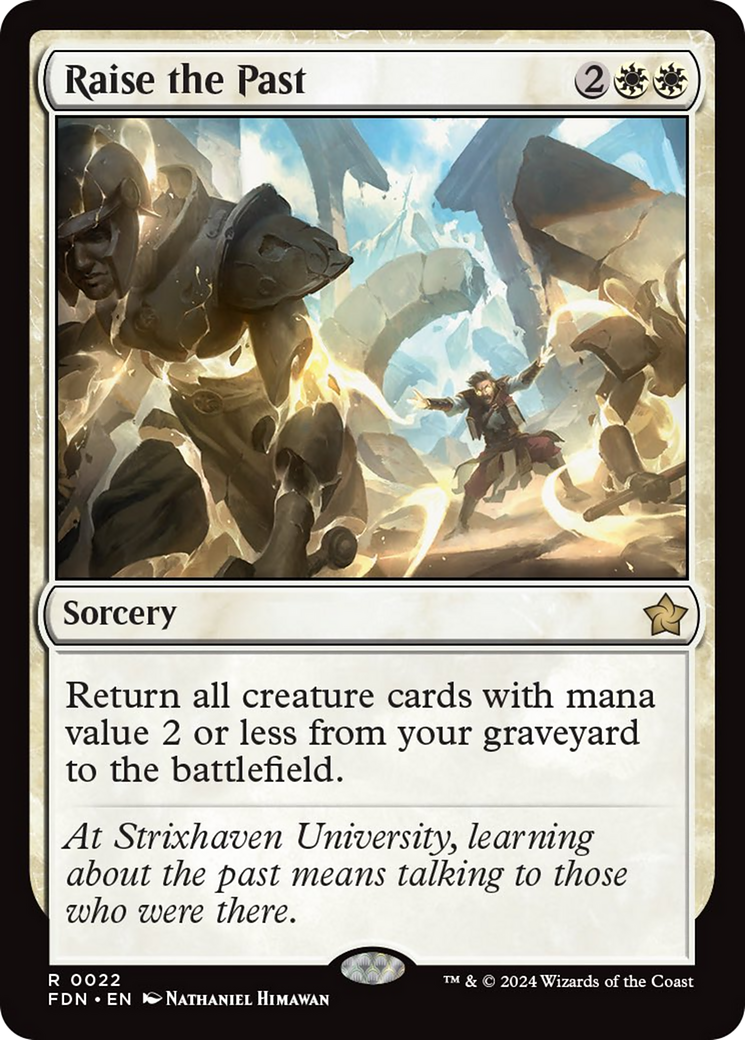 Raise the Past [Foundations] | Good Games Morley
