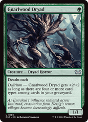 Gnarlwood Dryad [Duskmourn: House of Horror Commander] | Good Games Morley