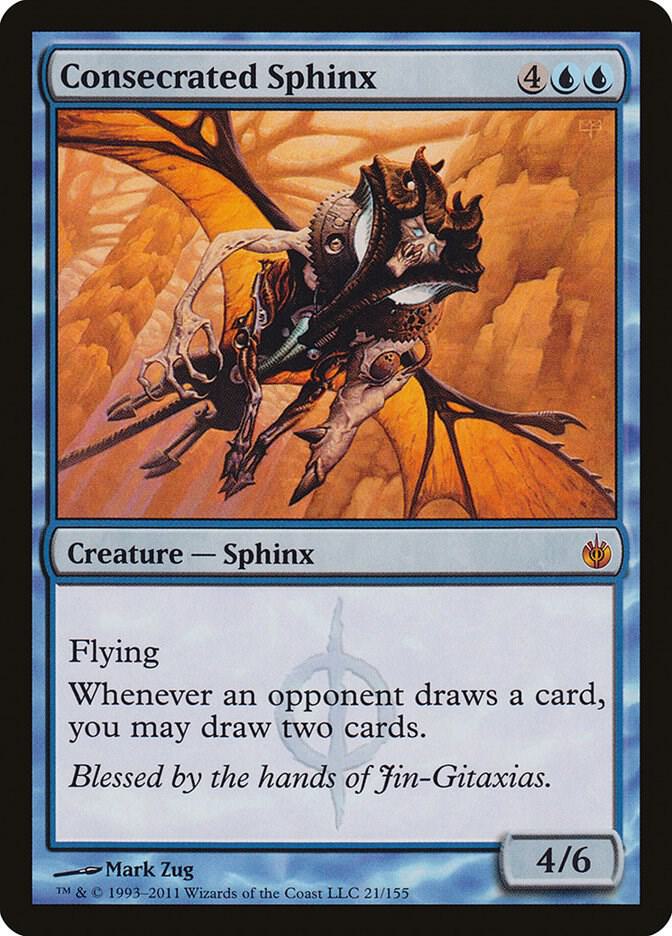 Consecrated Sphinx 21/155 (Mirrodin Besieged)  | Good Games Morley
