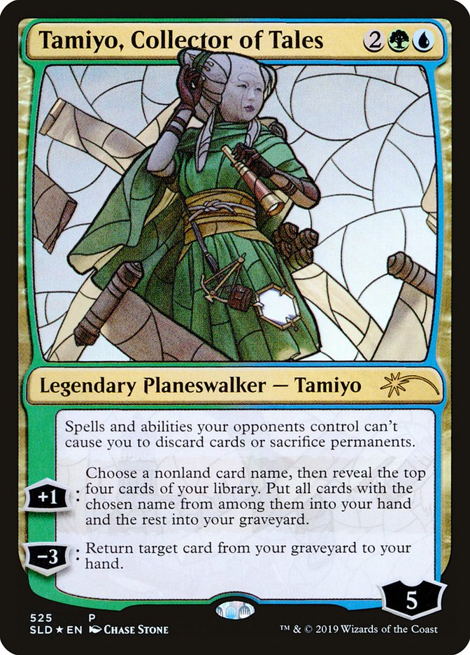 Tamiyo, Collector of Tales (Stained Glass) [Secret Lair Drop Promos] | Good Games Morley