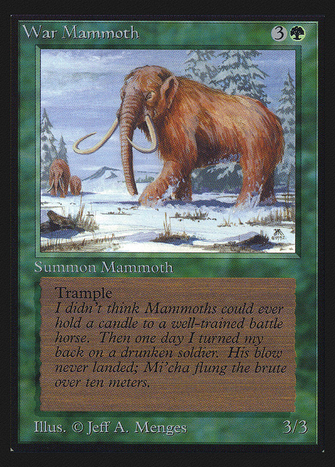 War Mammoth [International Collectors' Edition] | Good Games Morley