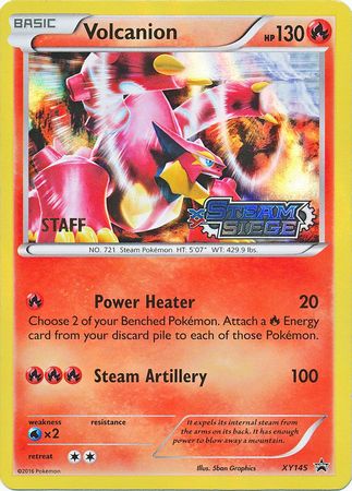 Volcanion (XY145) (Staff) [XY: Black Star Promos] | Good Games Morley