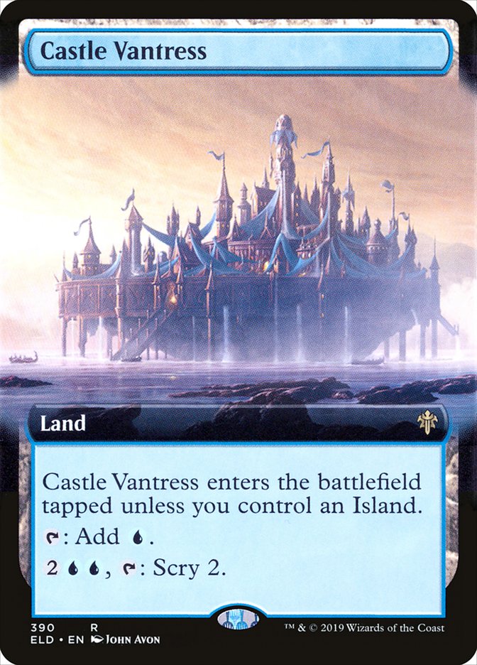 Castle Vantress (Extended Art) [Throne of Eldraine] | Good Games Morley