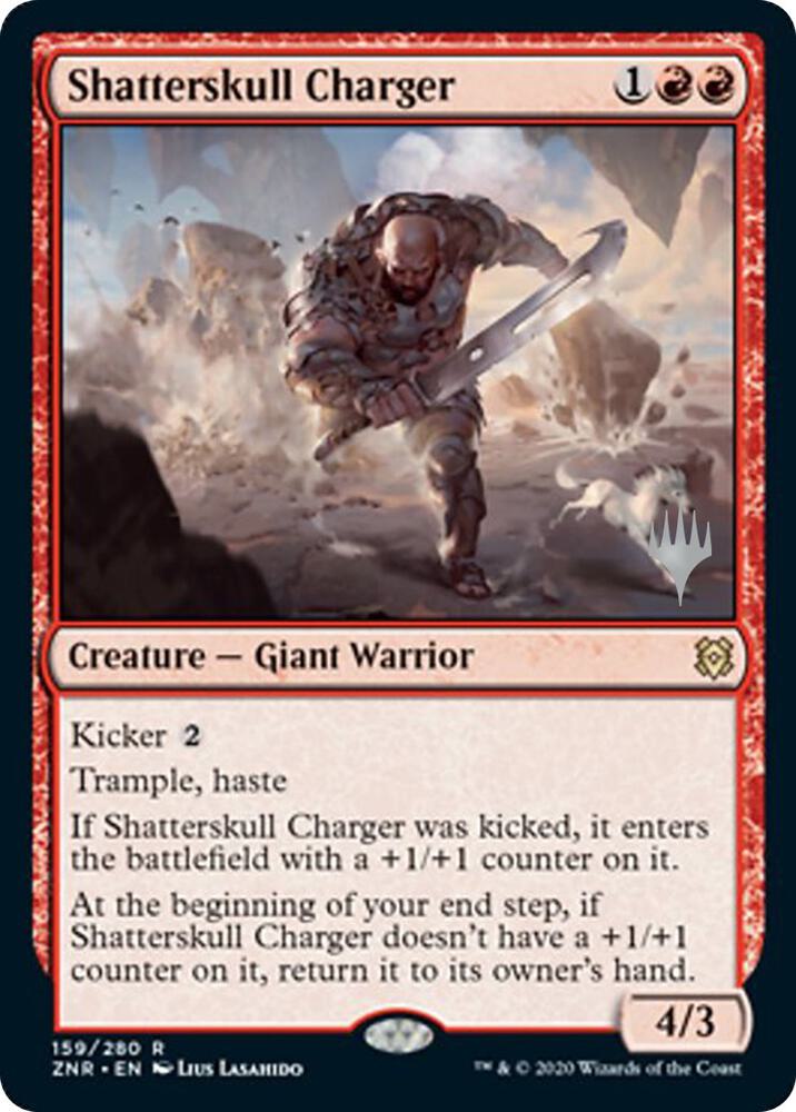 Shatterskull Charger 159 (Promo Pack: Zendikar Rising)  | Good Games Morley