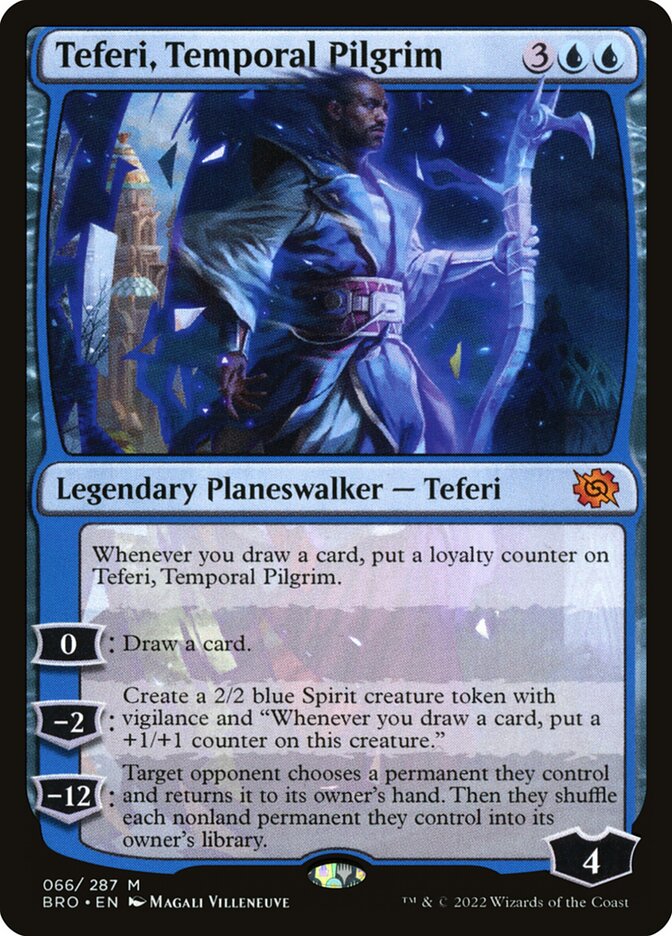 Teferi Temporal Pilgrim 66 (The Brothers' War)  | Good Games Morley