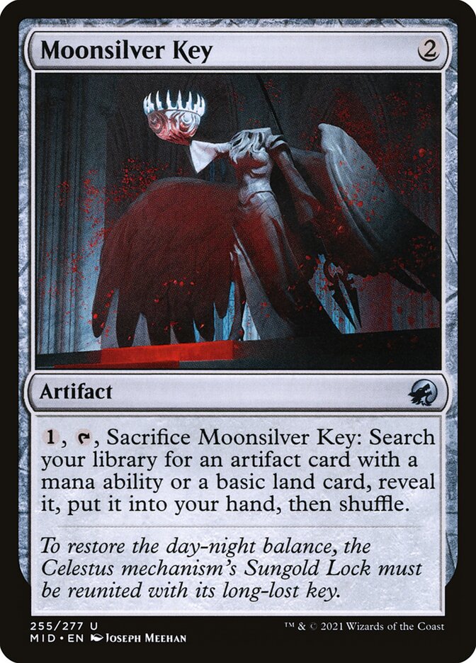 Moonsilver Key 255/277 (Innistrad: Midnight Hunt)  - Foil | Good Games Morley